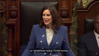 Governor Gretchen Whitmer  2024 State of State Address [upl. by Bing9]