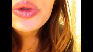 Up Close Lip SmackingMouth SoundsGlossy Lips ASMR [upl. by Ginni8]