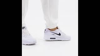 NIKE Air Max 90 Shoes Sneakers White Black Women  DH8010101  JD Sports [upl. by Apps84]