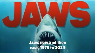 Jaws 1975 Cast now and then 1975 to 2024 [upl. by Banebrudge]