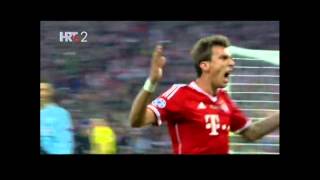 Drago Ćosić svršava na gol Mandžukića  Borussia Dortmund 1  2 Bayern  25052013 [upl. by Schapira]