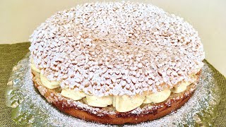 Tarte Tropezienne perfect recipe French dessert [upl. by Suidualc]