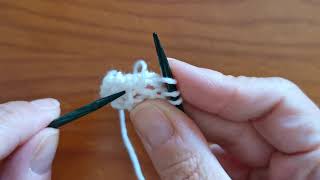 Aprende a tejer Montaje de lengüeta o garter tab cast on [upl. by Analiese434]