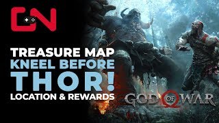 God of War Kneel Before Thor Treasure Map Location [upl. by Ila]