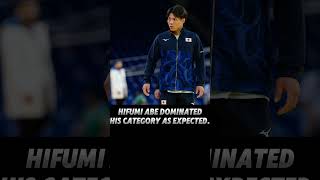 HIFUMI ABE at Paris 2024 Olympics [upl. by Nally]