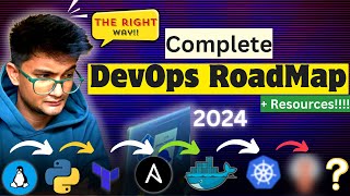 DevOps ROADMAP 2024 How to learn and Become DevOps Engineer With Resources [upl. by Notsnhoj]