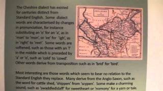 Cheshire Dialect The Graith of the Cheshire Dialect [upl. by Bleier]