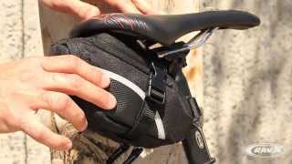 RavX Saddlebag Installation  Bicycle Saddle Bags [upl. by Morrell]