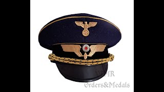 Germany WW2  Deutsche Reichsbahn visor cap [upl. by Jerrold]