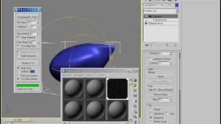 Modeling a crystal rock with 3dsmax 9 in 3 mins [upl. by Demp]