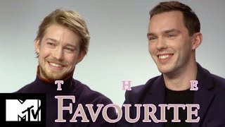 Joe Alwyn amp Nicholas Hoult Go Speed Dating  The Favourite  MTV Movies [upl. by Jones729]