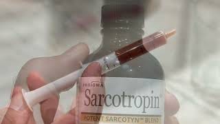 Sarcotropin Dosing Instructions [upl. by Yolande]