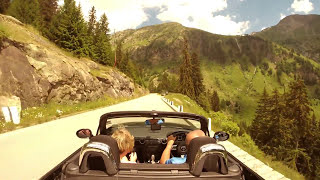 Grimsel Pass Mel and Larry MX5 July 2016 [upl. by Moore]