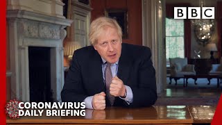 Coronavirus Boris Johnson updates nation on Covid19 lockdown 🔴 BBCNews  BBC [upl. by Imre612]