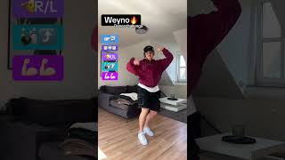 Weyno  Dancechallenge 🔥 foryou dance tutorial [upl. by Chavez]