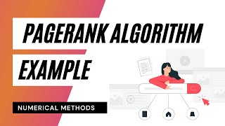 PageRank Algorithm  Example [upl. by Mehsah]