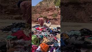 VOA Reports From Morocco on Earthquake Recovery Efforts  VOA News shorts [upl. by Kerianne638]