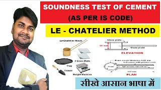 Soundness Test of Cement by LeChatelier Method  Cement Test  Learning Civil Technology [upl. by Eidnak661]