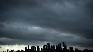 Frente frío ártico en Houston temperaturas lluvia helada y sensación térmica [upl. by Nicolea]