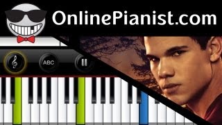 Lykke Li  Possibility The Twilight Saga New Moon  Piano Tutorial [upl. by Iaka]