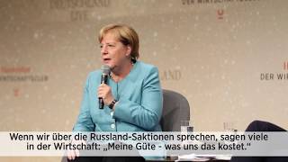 Merkel „Wir müssen für unsere Werte gemeinsam kämpfen“ [upl. by Kamal]