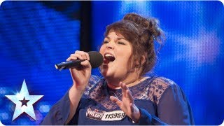 Rosie OSullivan singing Mans World  Week 5 Auditions  Britains Got Talent 2013 [upl. by Eilojne]