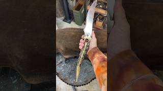 Forging the Catspaw Dagger from Game of Thrones blacksmith knife forging gameofthrones [upl. by Ahsead402]