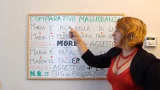 Corso Inglese Comparativo MAGGIORANZA  Esercizi [upl. by Airenahs61]