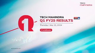 Tech Mahindra Q1 FY25 Results [upl. by Atiuqehs]