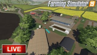 🔴 JE RE MODIFIE LA FERME  FARMING SIMULATOR 19 [upl. by Ytissahc852]