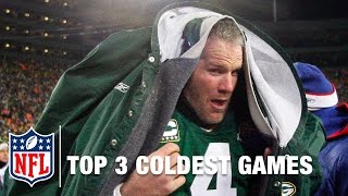 Top 3 Coldest Games in NFL History [upl. by Mallon]