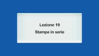 La stampa in serie con OpenOffice Writer  VersOOocom [upl. by Brentt]