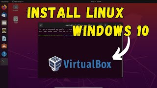 How To Download And Install Linux On Windows 10 [upl. by Mutua]