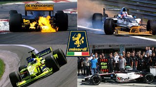 Ranking EVERY Minardi F1 car [upl. by Ailedua]