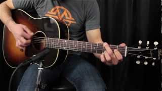 Gibson J45 True Vintage Review  How does it sound [upl. by Llennoj970]