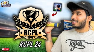 Playing IPL 2024 in Real Cricket 24 with MI vs PBKS 💙🏏 🔴LIVE  gaming [upl. by Allertse]