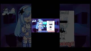 gacha gachavidio collab with Mitsukiofficiall trndingshorts [upl. by Enetsirk]