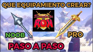 Que Piezas de Equipamiento Crear Paso a Paso  Rise of Kingdoms en Español [upl. by Skip760]