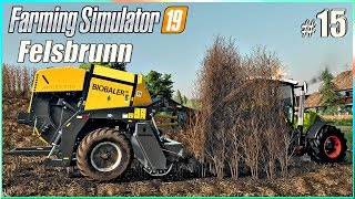 FS19  Felsbrunn  15 Primer contacto pacas álamopoplar Gameplay PC [upl. by Barnes253]