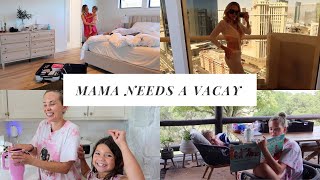 MAMA NEEDS A VACAY ✈️  SAHM VLOG  Aaryn Williams [upl. by Letisha]