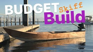 DIY Skiff Boat Build  PART 2 [upl. by Aihsilef892]