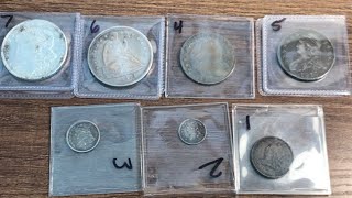 ANACS Coin Submittal being put together seated dollars capped busts Morgan half cent [upl. by Angelo698]