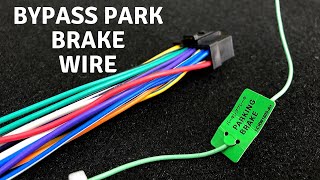 Easiest Way To Bypass Park Brake Wire [upl. by Bala]