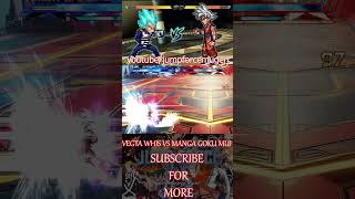 VEGTA WHIS VS MANGA GOKU MUI goku anime jumpforcemugenandroid [upl. by Damarra]