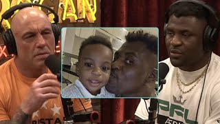 Francis Ngannou Opens Up About The Passing Of His Son  Joe Rogan [upl. by Dwinnell207]