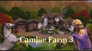 The Sims 3 House building  Camille Farm 3 [upl. by Ailecra631]