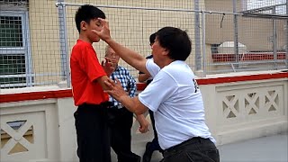 Effective Hung Gar Techniques Grandmaster Chiu Chi Ling in Singapore [upl. by Pheni]