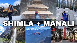 Shimla Manali Tour Guide  Shimla Manali Tourist Place  Shimla manali Tour plan and budget [upl. by Mellman513]