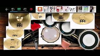 หวาดระแวงหิน เหล็กไฟ Ost4King Drums Cover By RealDrum [upl. by Coppock458]