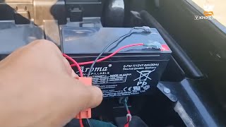 Accu 12V 7 2Ah tbv elektrische kinderauto accuauto accu kinderauto batteryreplacement kidscar [upl. by Publias16]